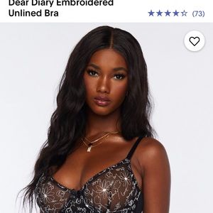 Savage X Fenty unlined lace bra 34dd